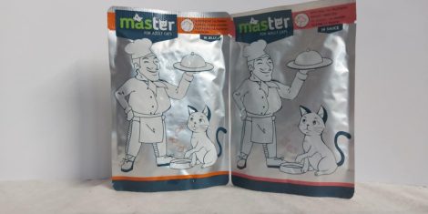 MASTER CAT ALUTASAKOS MACSKAELEDEL FELNŐTT MACSKÁKNAK - 80G
