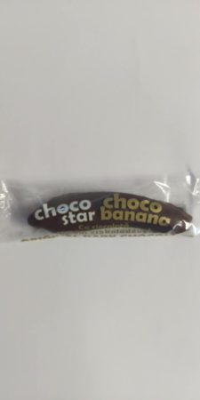 Choco Star Choco Banana étcsokoládéba mártott banán ízű szelet Choco Star Choco Banana étcsokoládéba mártott banán ízű szelet