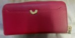 Piros, fekete  pénztárca női 
