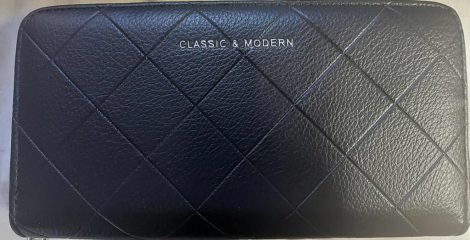 Fekete női pénztárca